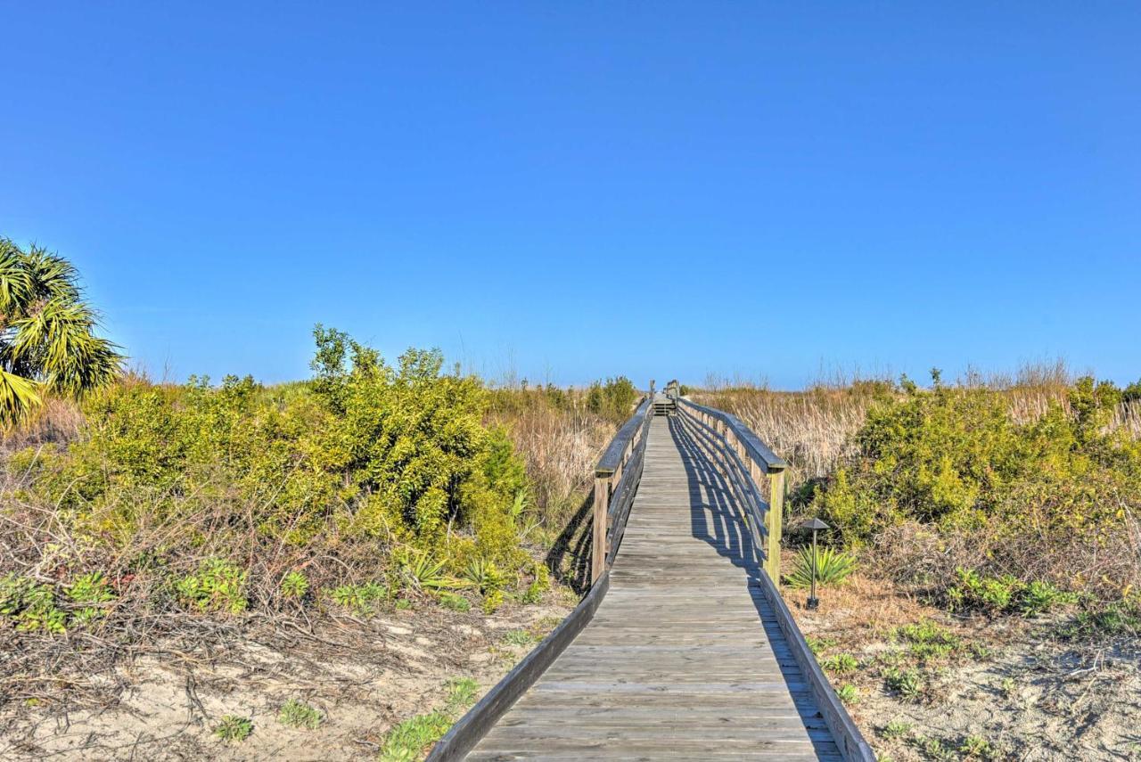 Ocean-View Saint Helena Island Condo - Pool Access Oceanmarsh Subdivision Exterior foto